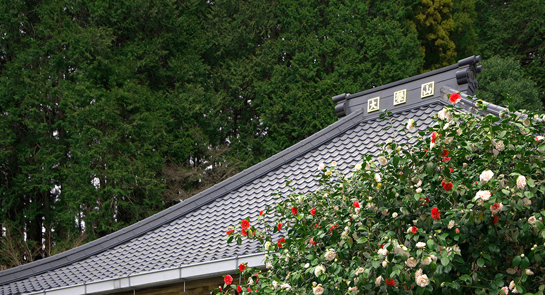 山中からの松月寺